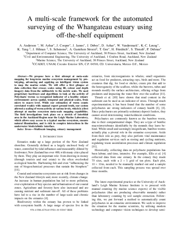 (PDF) A multi-scale framework for the automated surveying of the ...