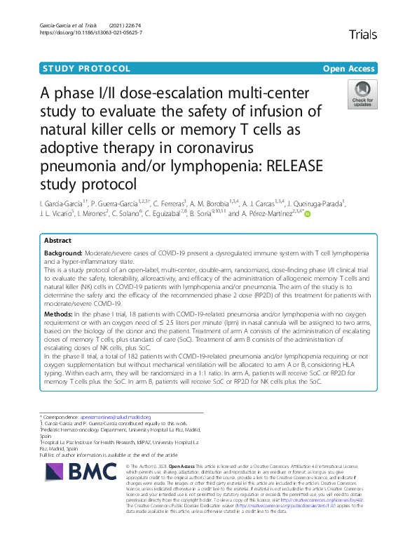 (PDF) A phase I/II dose-escalation multi-center study to evaluate the ...