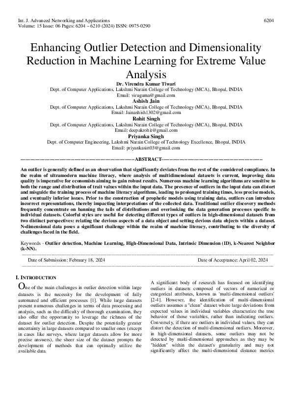 (PDF) Enhancing Outlier Detection and Dimensionality Reduction in ...