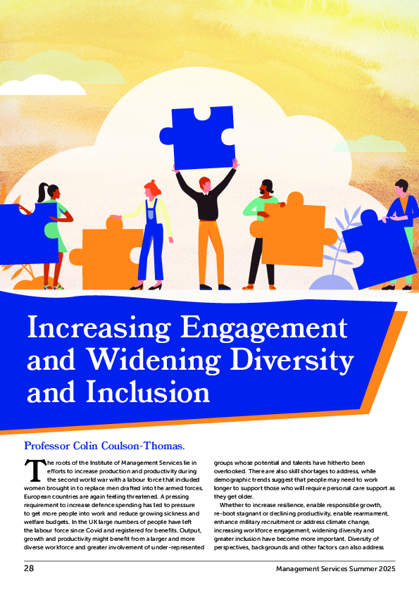 (PDF) Increasing Engagement and Widening Diversity and Inclusion