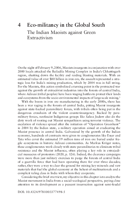 (PDF) Chapter 5 of Guerrilla Ecologies: Eco-militancy in the Global ...