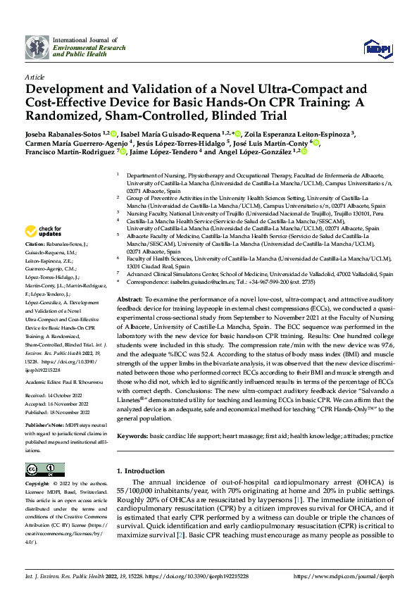 (PDF) Development and Validation of a Novel Ultra-Compact and Cost ...