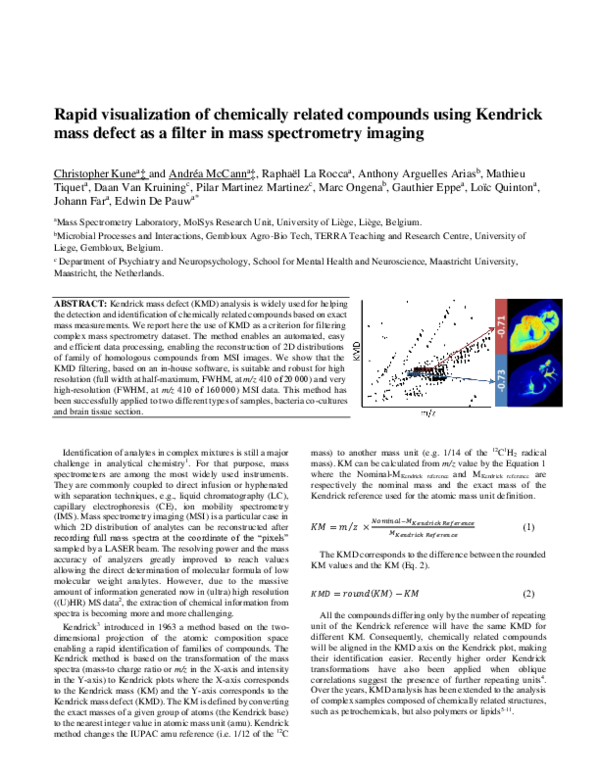 (PDF) Rapid Visualization of Chemically Related Compounds Using ...