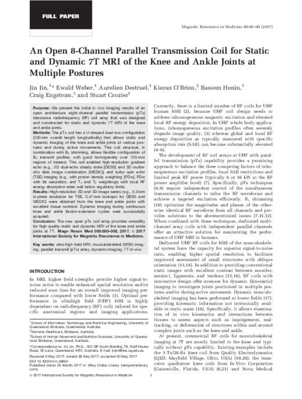 (PDF) An open 8-channel parallel transmission coil for static and ...
