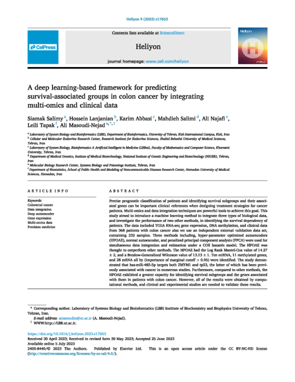 (PDF) A deep learning-based framework for predicting survival ...