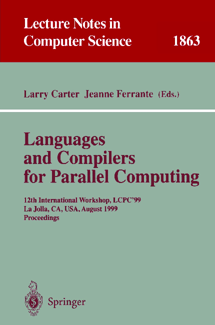 (PDF) Languages and Compilers for Parallel Computing
