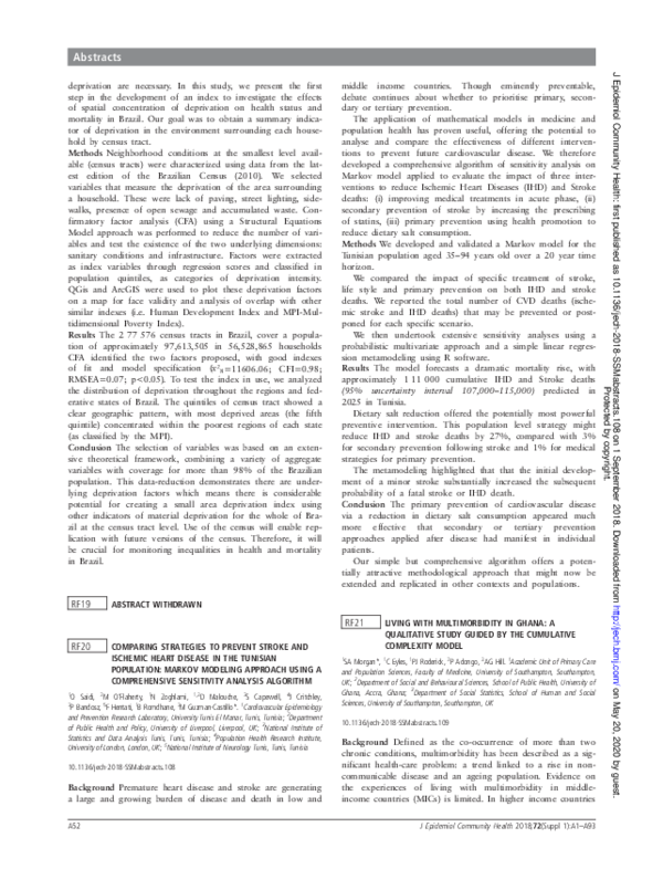 (PDF) RF20 Comparing strategies to prevent stroke and ischemic heart ...