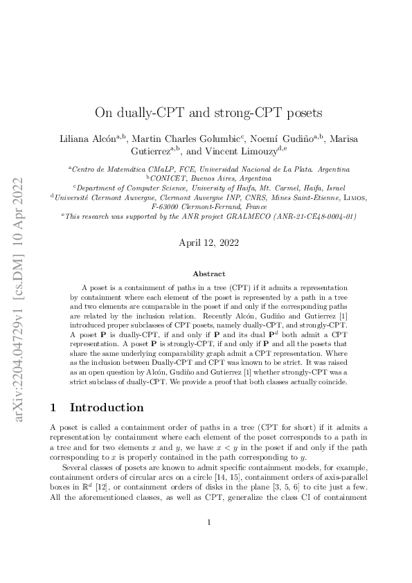 (PDF) On dually-CPT and strong-CPT posets