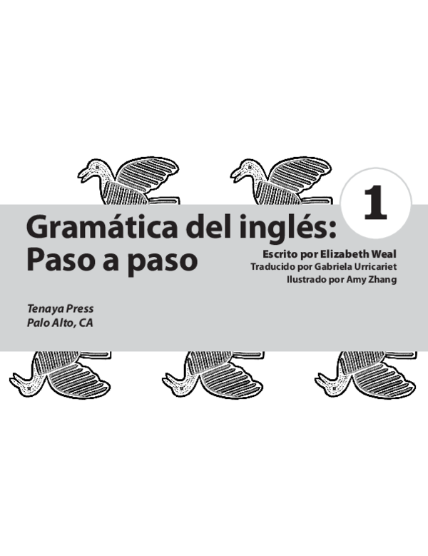 (PDF) GRAMATICA DEL INGLES PASO A PASO
