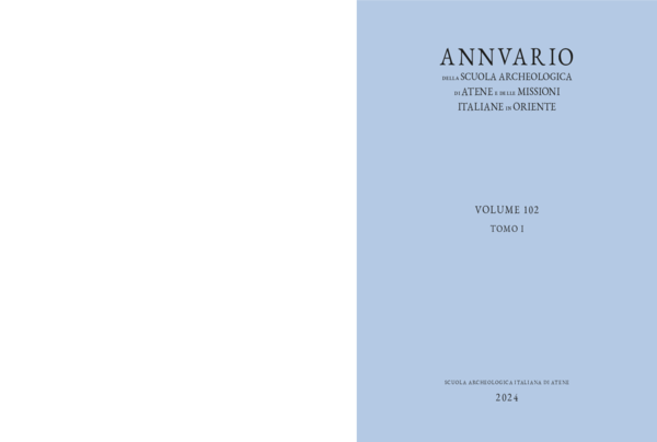 nonmi. PDF) Annuario della Scuola Archeologica di Atene e delle