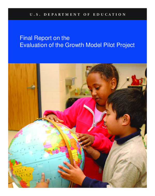 (PDF) Final Report on the Evaluation of the Growth Model Pilot Project