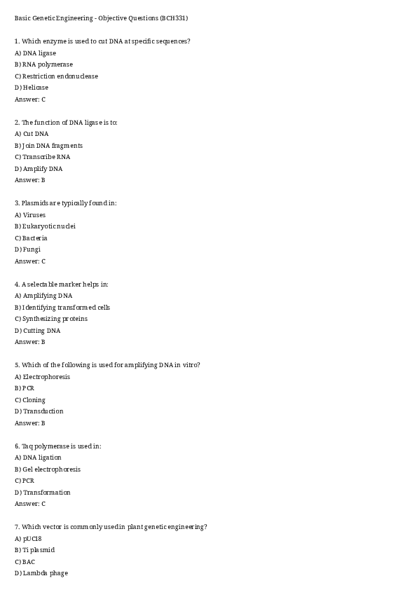 (PDF) Molecular genetics