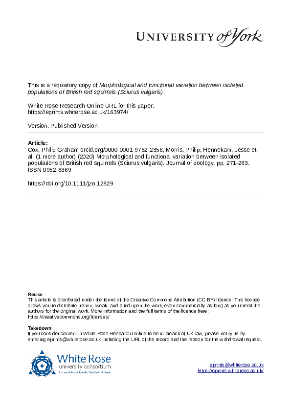 (PDF) Morphological and functional variation between isolated ...
