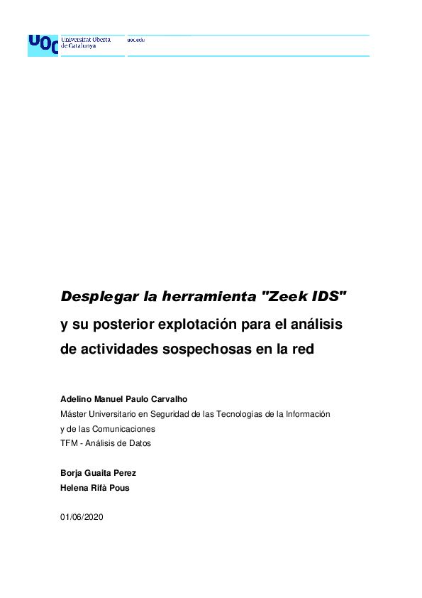 (PDF) Desplegar la herramienta 