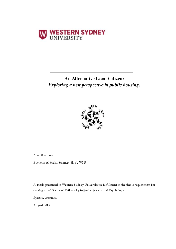 (PDF) An alternative good citizen : exploring a new perspective in ...