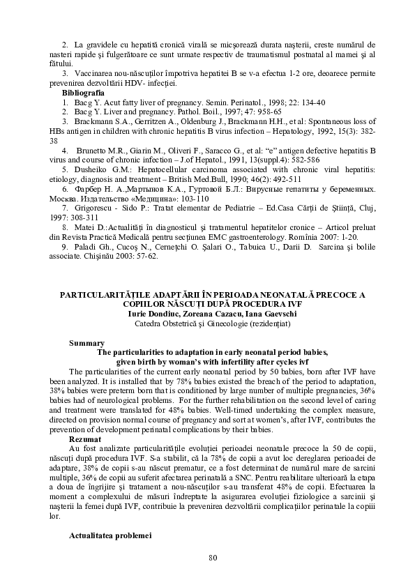 (PDF) The particularities to adaptation in early neonatal period babies ...