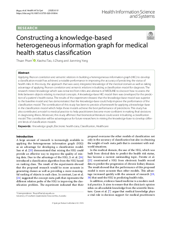 (PDF) Constructing a knowledge-based heterogeneous information graph ...