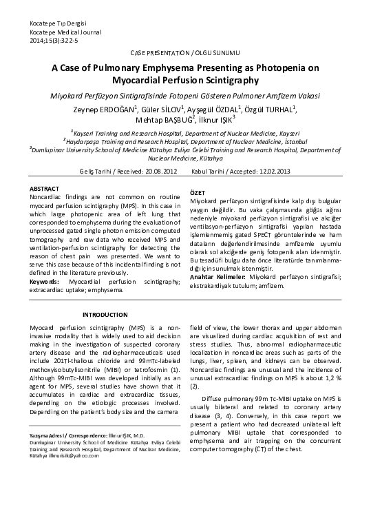 (PDF) A Case of Pulmonary Emphysema Presenting as Photopenia on ...