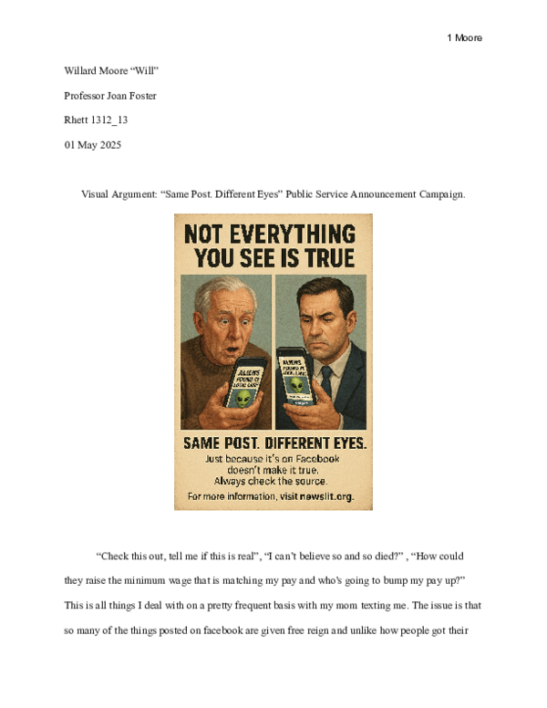 (PDF) Will Moore Visual Argument Final