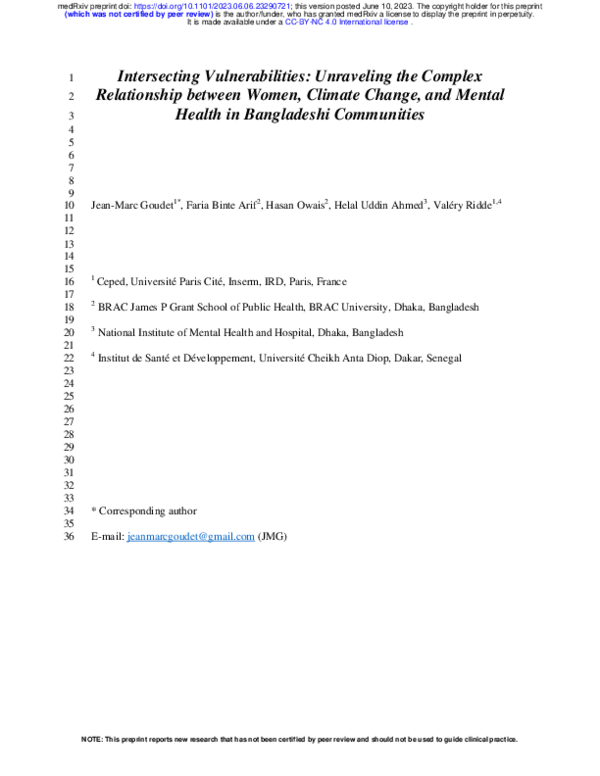 (PDF) Intersecting Vulnerabilities: Unraveling the Complex Relationship ...