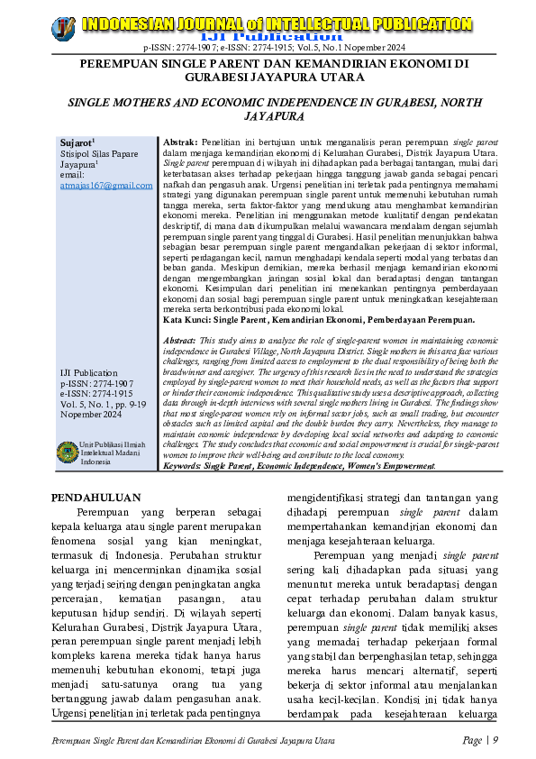 (PDF) Jurnal perempuan single parent