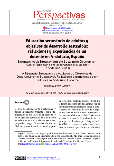 (PDF) Secondary Adult Education and the Sustainable Development Goals ...