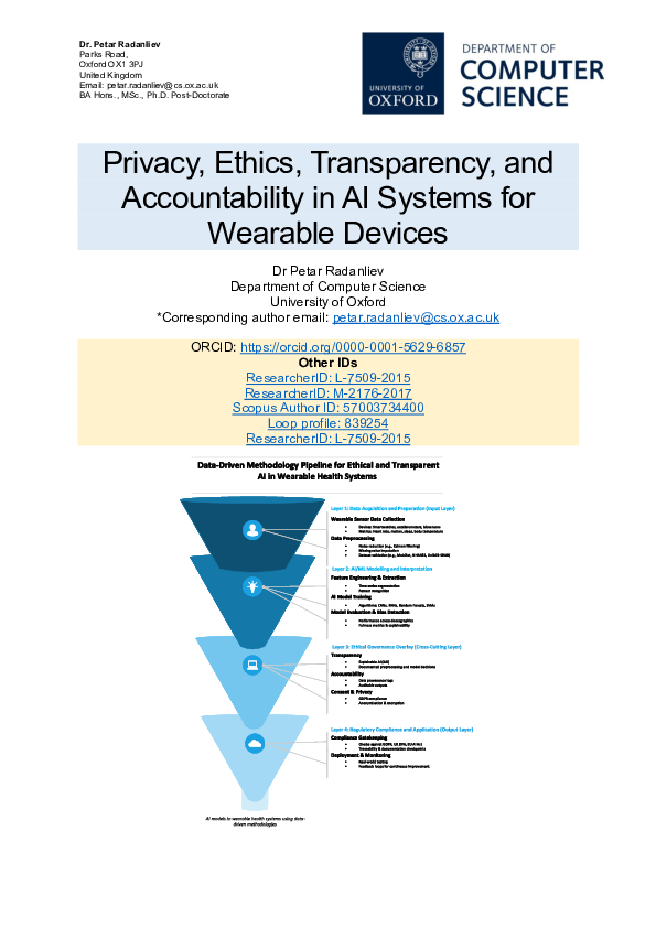 (PDF) Privacy, Ethics, Transparency, and Accountability in AI Systems ...
