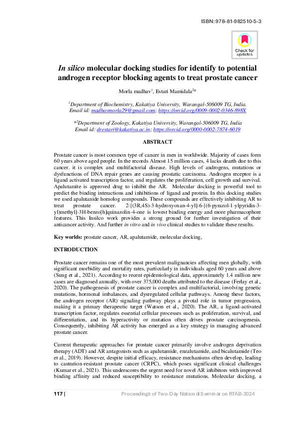 (PDF) In silico molecular docking studies for identify to potential ...