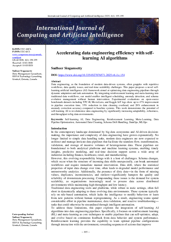 (PDF) Accelerating data engineering efficiency with selflearning AI ...