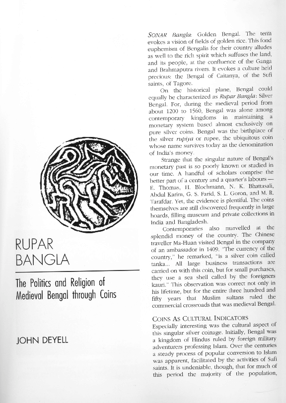 (PDF) Rupar Bangla: the Politics and Religion of Medieval Bengal ...