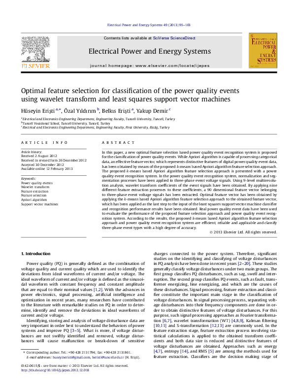 (PDF) Optimal Feature Selection for classification Using Rough Set ...