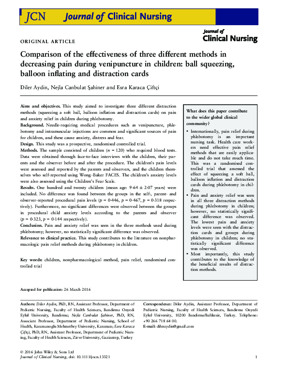 (PDF) Comparison of the effectiveness of three different desensitizing ...
