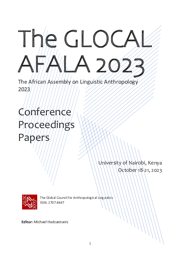 (PDF) GLOCAL AFALA 2023 proceedings book