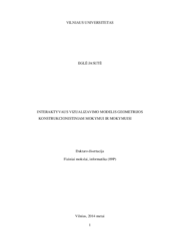 (PDF) Interactive visualization model for the constructionist teaching ...