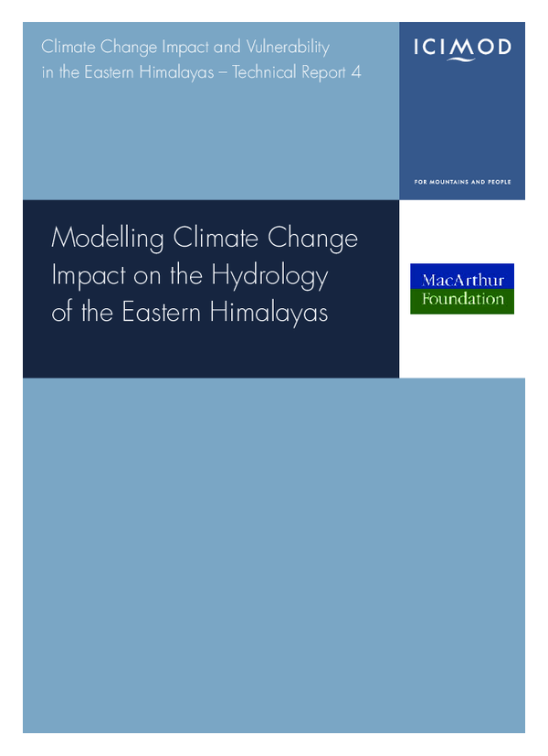 (PDF) Modelling Climate Change Impact on the Hydrology of the Eastern ...