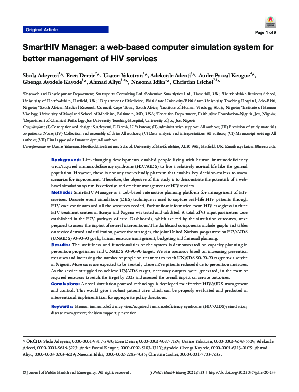 (PDF) SmartHIV Manager: a web-based computer simulation system for ...