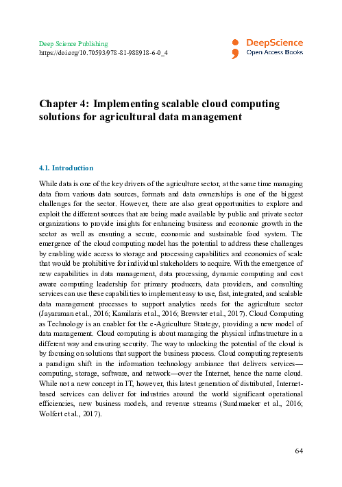 (PDF) Chapter 4: Implementing scalable cloud computing solutions for ...