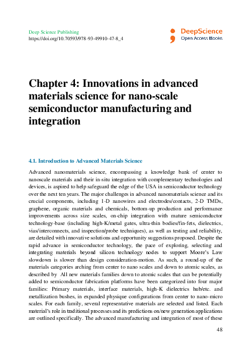 (PDF) Innovations in advanced materials science for nano-scale ...