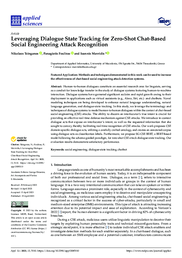 (PDF) Leveraging Dialogue State Tracking for Zero-Shot Chat-Based ...