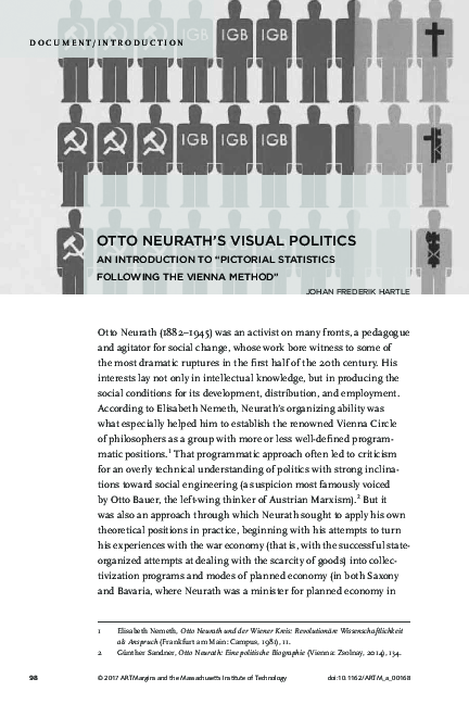 (PDF) Otto Neurath's Visual Politics: An Introduction to “Pictorial ...