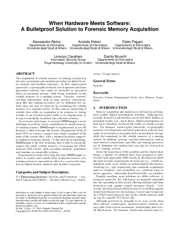 (PDF) When hardware meets software