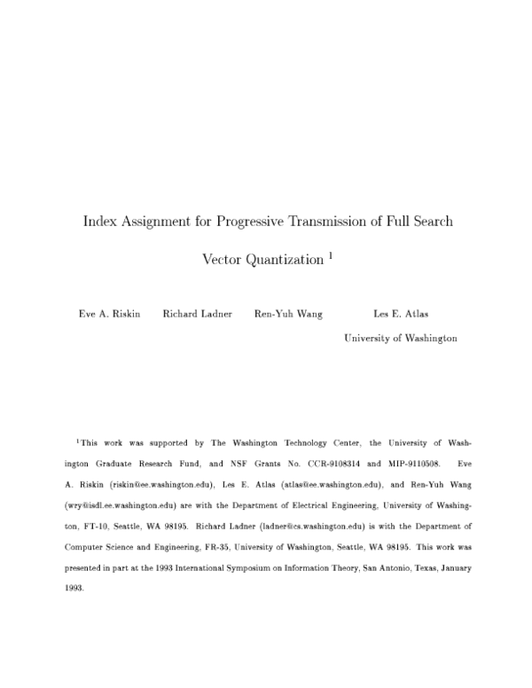 (PDF) Index assignment for progressive transmission of full-search ...