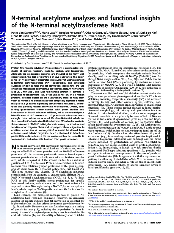 (PDF) N-terminal acetylome analyses and functional insights of the N ...