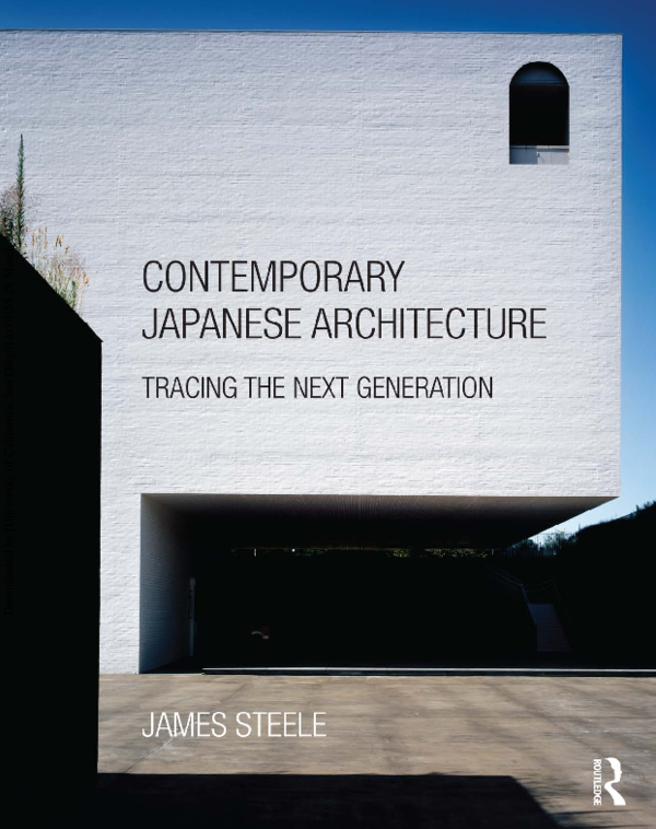 PDF) Contemporary Japanese Architecture
