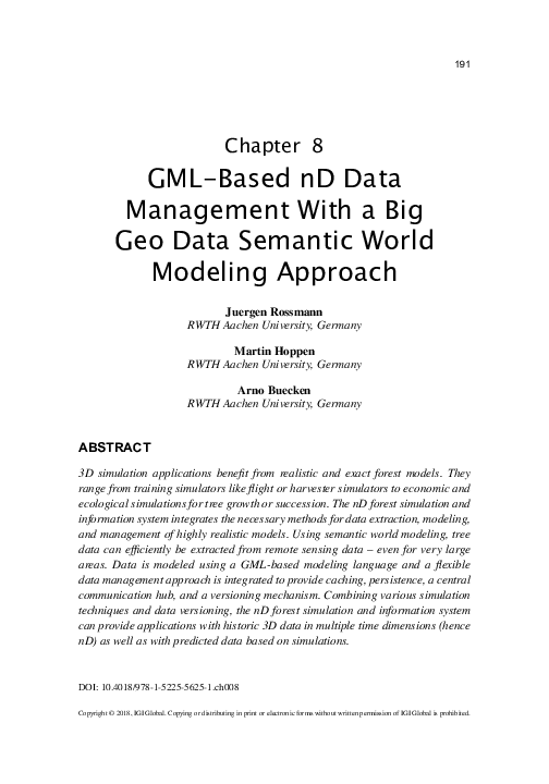 (PDF) GML-Based nD Data Management With a Big Geo Data Semantic World ...