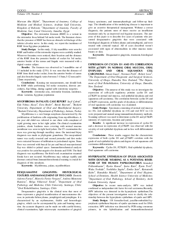 (PDF) Expression of Cyclin D1 and its Correlation with p27KIP1 in ...