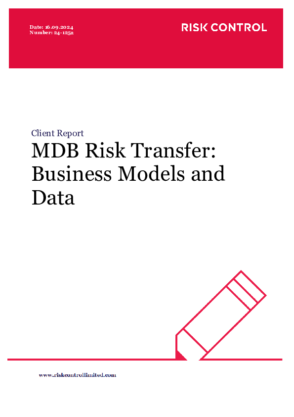 (PDF) MDB Risk Transfer Business Models and Data