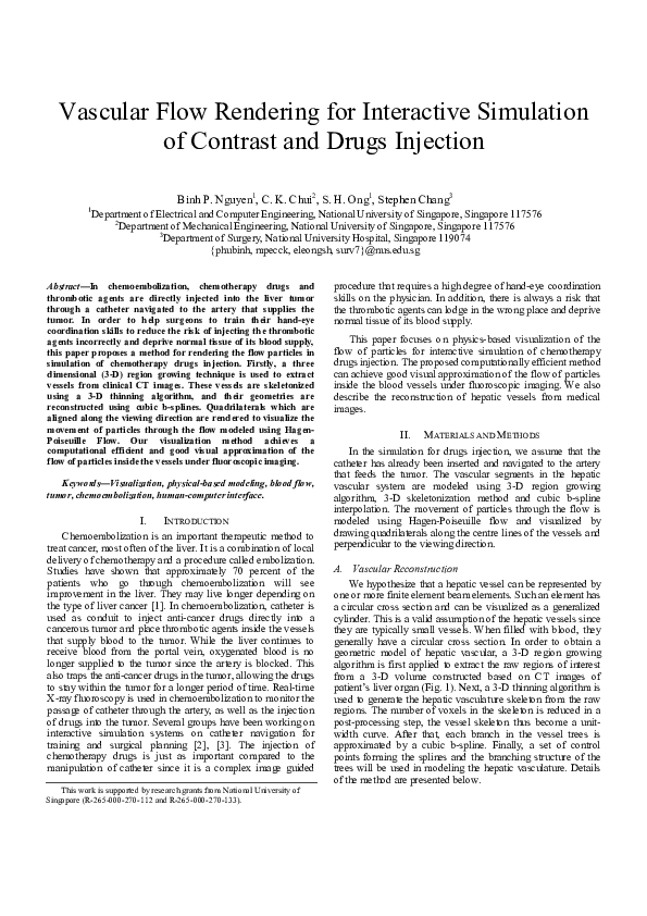 (PDF) Vascular flow rendering for interactive simulation of contrast ...