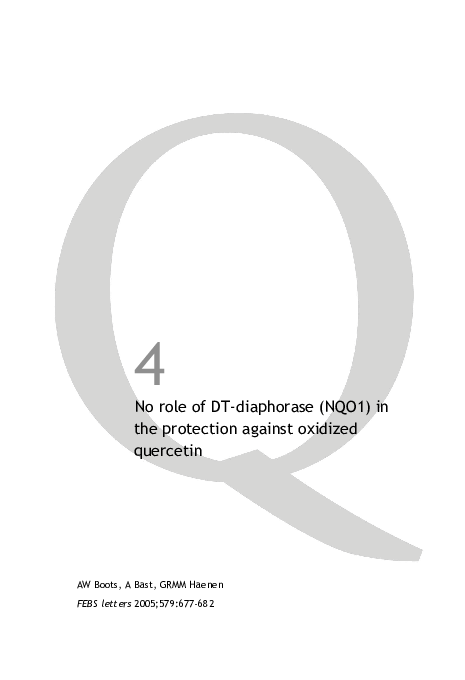 (PDF) No role of DT-diaphorase (NQO1) in the protection against ...