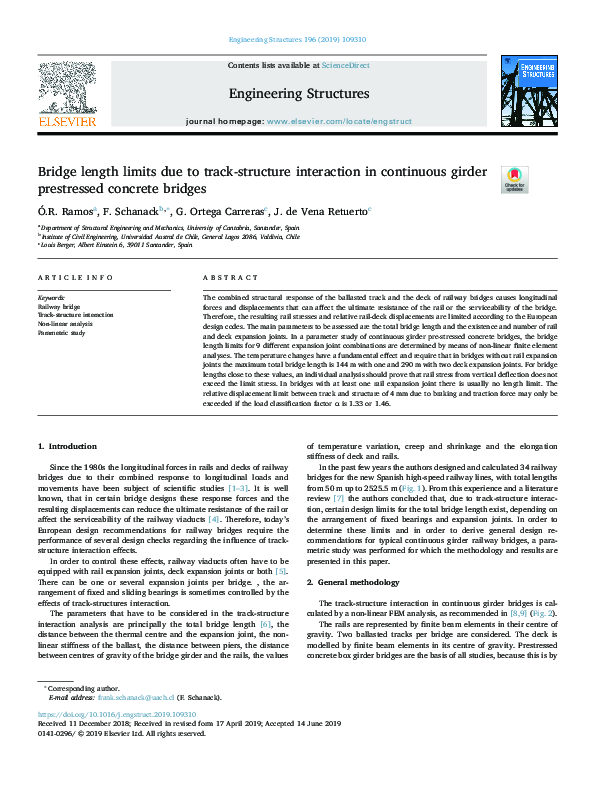 (PDF) Bridge length limits due to track-structure interaction in ...